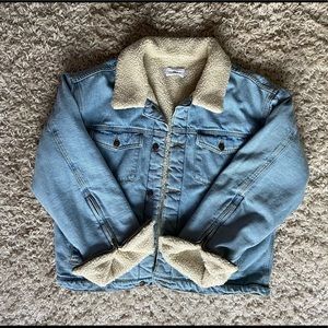 TNA Sherpa Jean Jacket